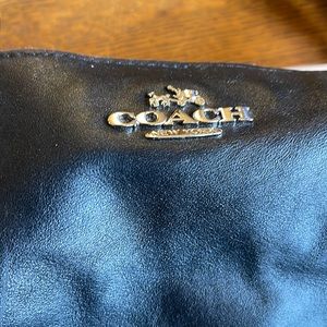 Coach Black Leather Handbag